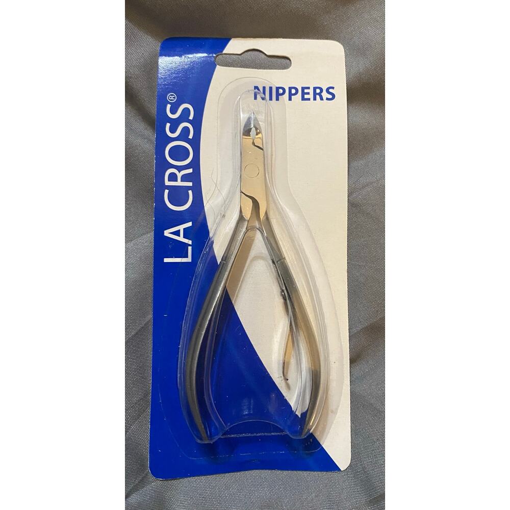 NEW Sealed Sally Hansen La Cross Cuticle Nippers Full Jaw NAILS Trim Hangnails